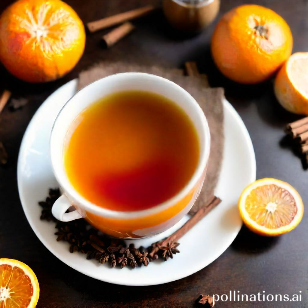 what is orange spice tea good for